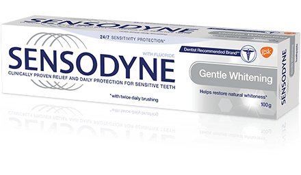 Sensodyne Gentle Whitening - Làm trắng răng tự nhiên