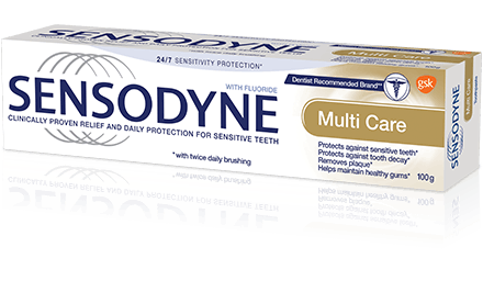 Kem đánh răng Multi Care - Bảo vệ toàn diện Sensodyne | Kem đánh răng Multi Care - Bảo vệ toàn diện