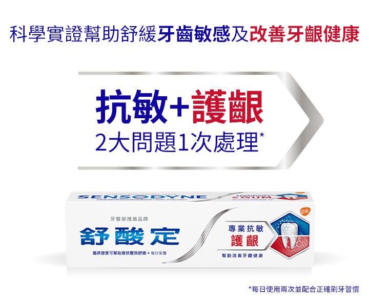 舒酸定專業抗敏護齦牙膏