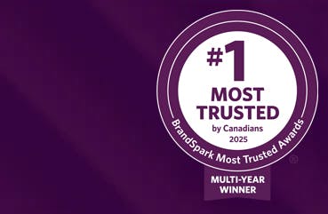 BrandSpark Icon | Most Trusted by Canadian Shoppers Multi Year Winner