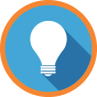 'Lightbulb icon 'Lightbulb icon