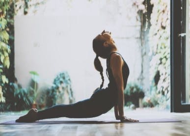 CENTER YOURSELF WITH THIS YOGA ROUTINE