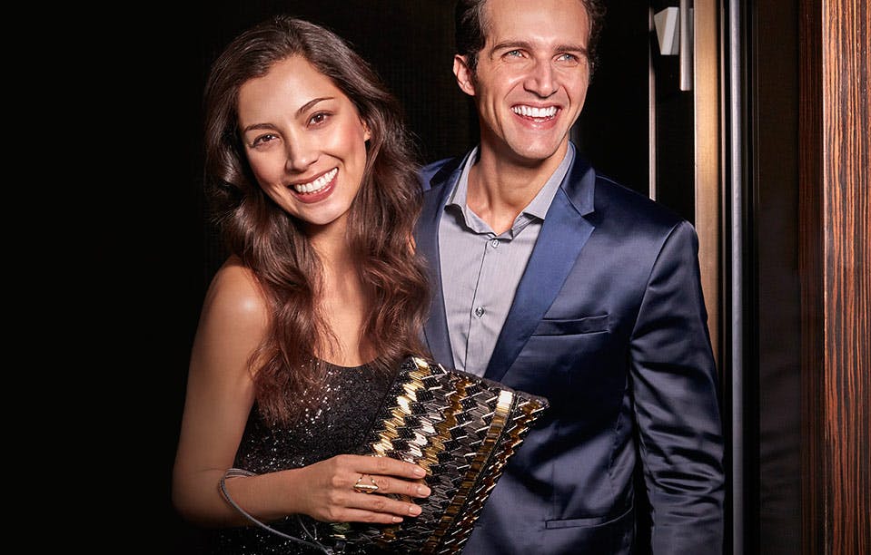 couple smiling couple smiling