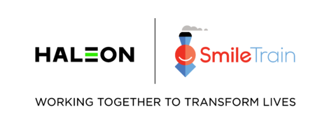 Haleon & Smile Train logos