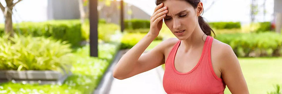 Tontura e dor de cabeça após atividades físicas são comuns?