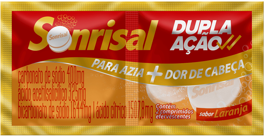 foto do produto sachê Sonrisal Laranja