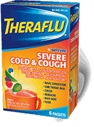 Theraflu® Daytime Severe Cold & Cough Hot Liquid Powder Theraflu® Daytime Severe Cold & Cough Hot Liquid Powder
