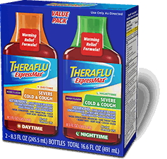 Theraflu® ExpressMax® Day/Night Value Pack Syrup Theraflu® ExpressMax® Day/Night Value Pack Syrup