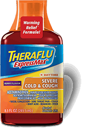 Theraflu® ExpressMax® Daytime Severe Cold & Cough Syrup Theraflu® ExpressMax® Daytime Severe Cold & Cough Syrup