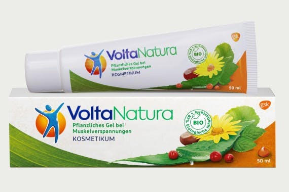 VoltaNatura plant based muscle rescue gel packshot