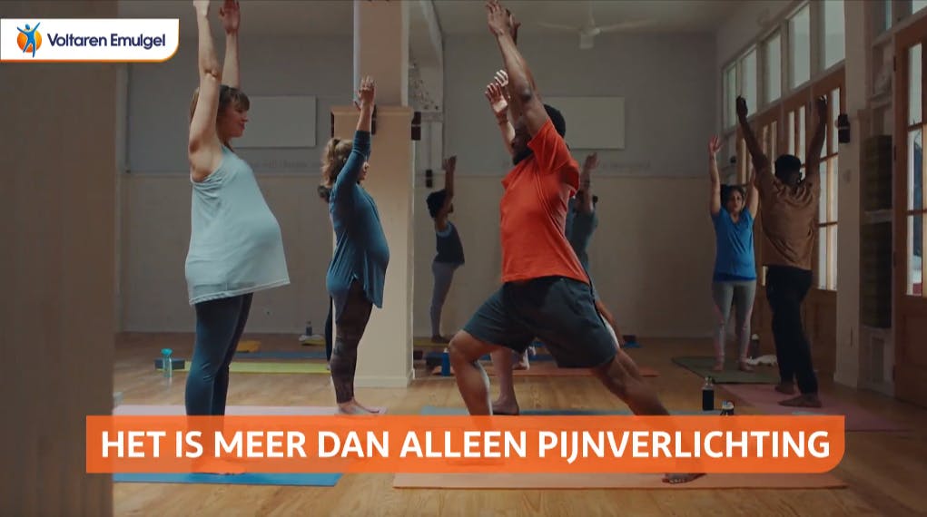 Video over wat Voltaren Gel zo effectief maakt. Sample