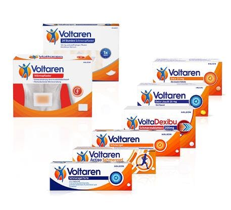 Alle Produkte von Voltaren