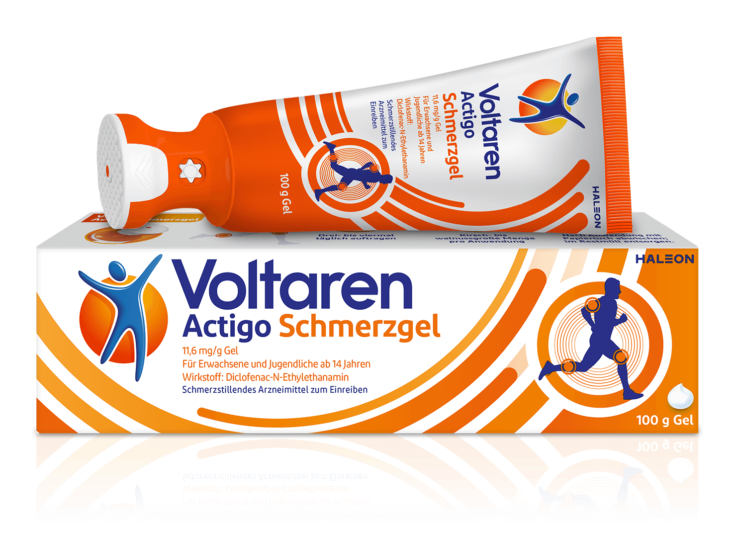 Voltaren 2.32% Diclofenac Gel for joint and back pain relief product