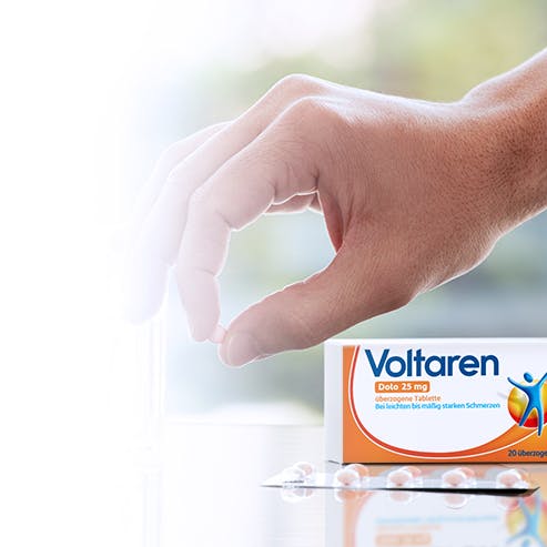 Voltaren Dolo 25mg fast absorbtion tablets for pain releif