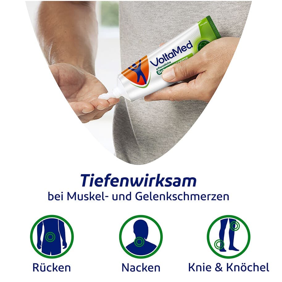 VoltaMed - Tiefenwirksam bei Muskel- und Gelenkschmerzen