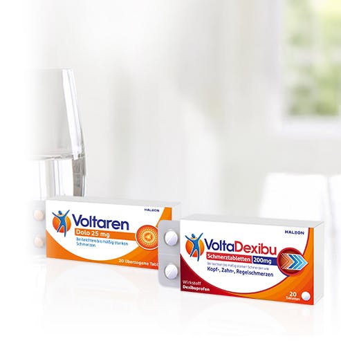 Voltaren Dolo 25mg fast absorbtion tablets for pain releif