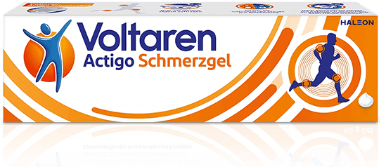 Voltaren Actigo Schmerzgel packshot