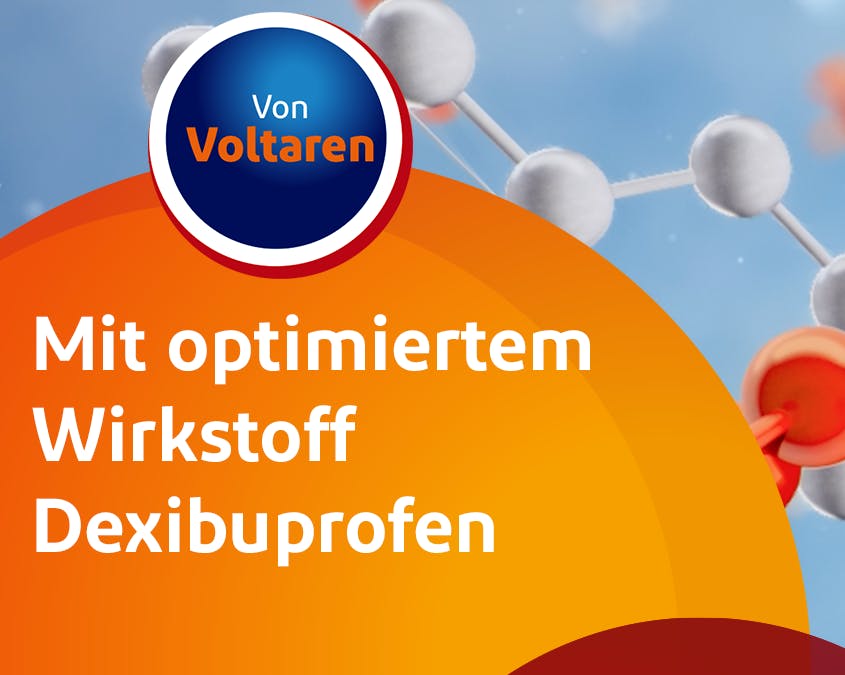 Es sind Moleküle sichtbar die DexIbu darstellen