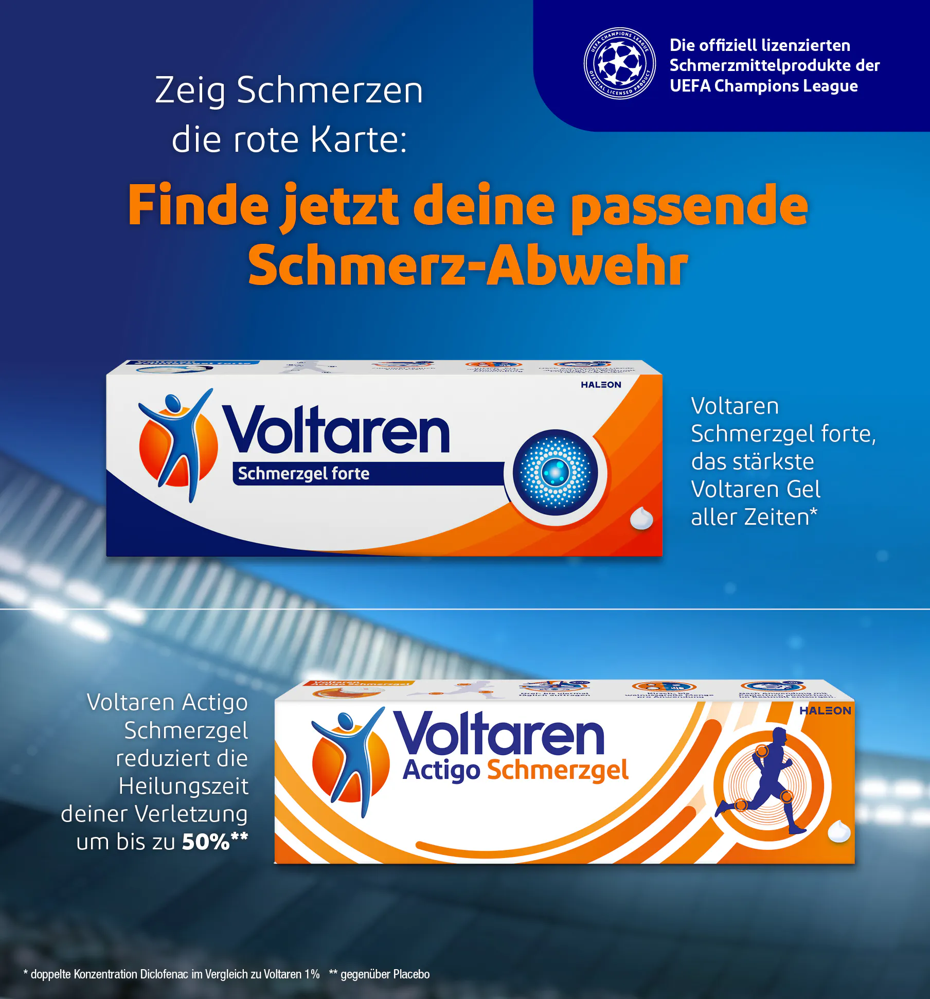 VoltaDexibu Schmerztabletten
