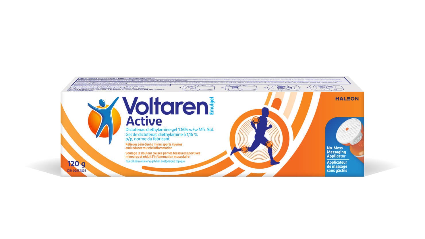 Voltaren Emulgel Active with a No Mess Applicator