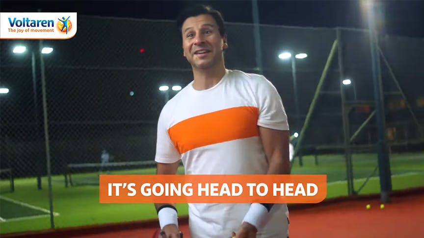 Voltaren | The joy of movement - Tennis video thumbnail