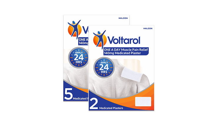 Voltarol ONE A DAY Muscle Pain Relief Medicated Plaster