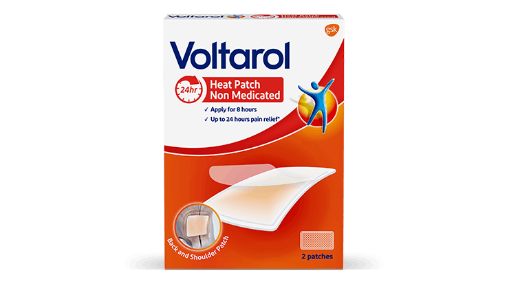 Voltarol Heat Patch for drug-free pain relief