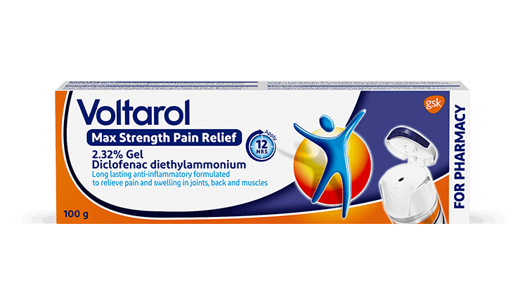 Voltarol Max Strength Pain Relief 2.32% Gel