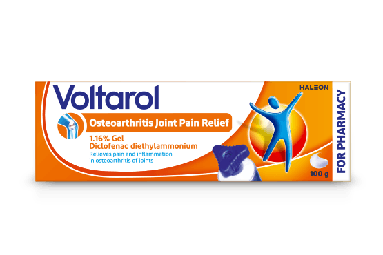 Voltarol Osteoarthritis Joint Pain Relief 1.16% Gel for Pharmacy