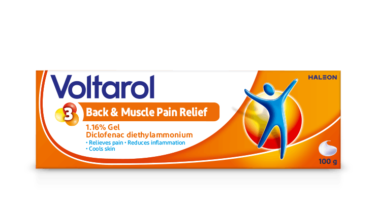 Voltarol Back & Muscle Pain Relief 1.16%
