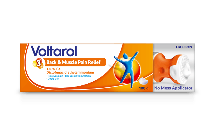 Voltarol Back & Muscle Pain Relief 1.16% Gel