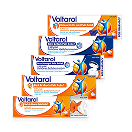Voltarol Pain Relief Topical Gels - learn how these gels provide targeted pain relief