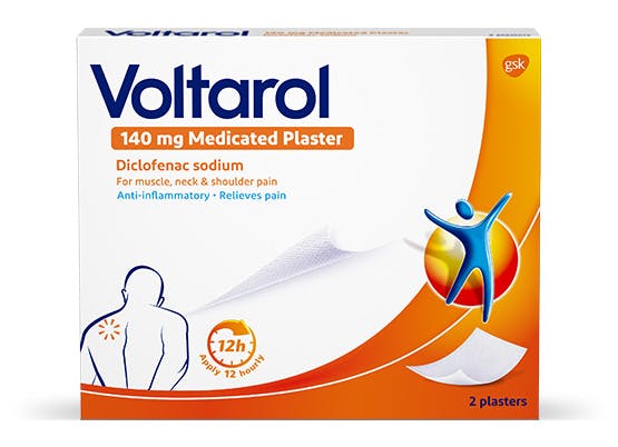 Voltaren Medicated Patch targeted pain relief patch product