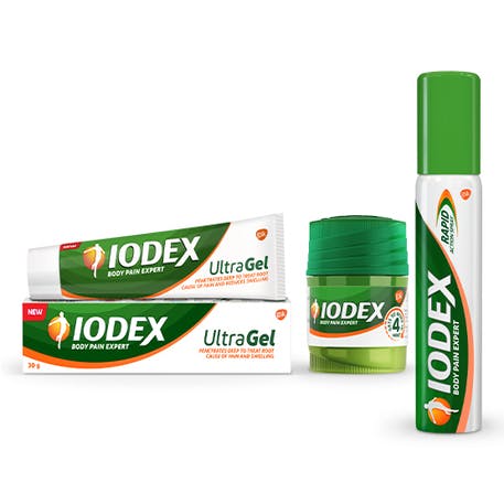 Iodex product lineup