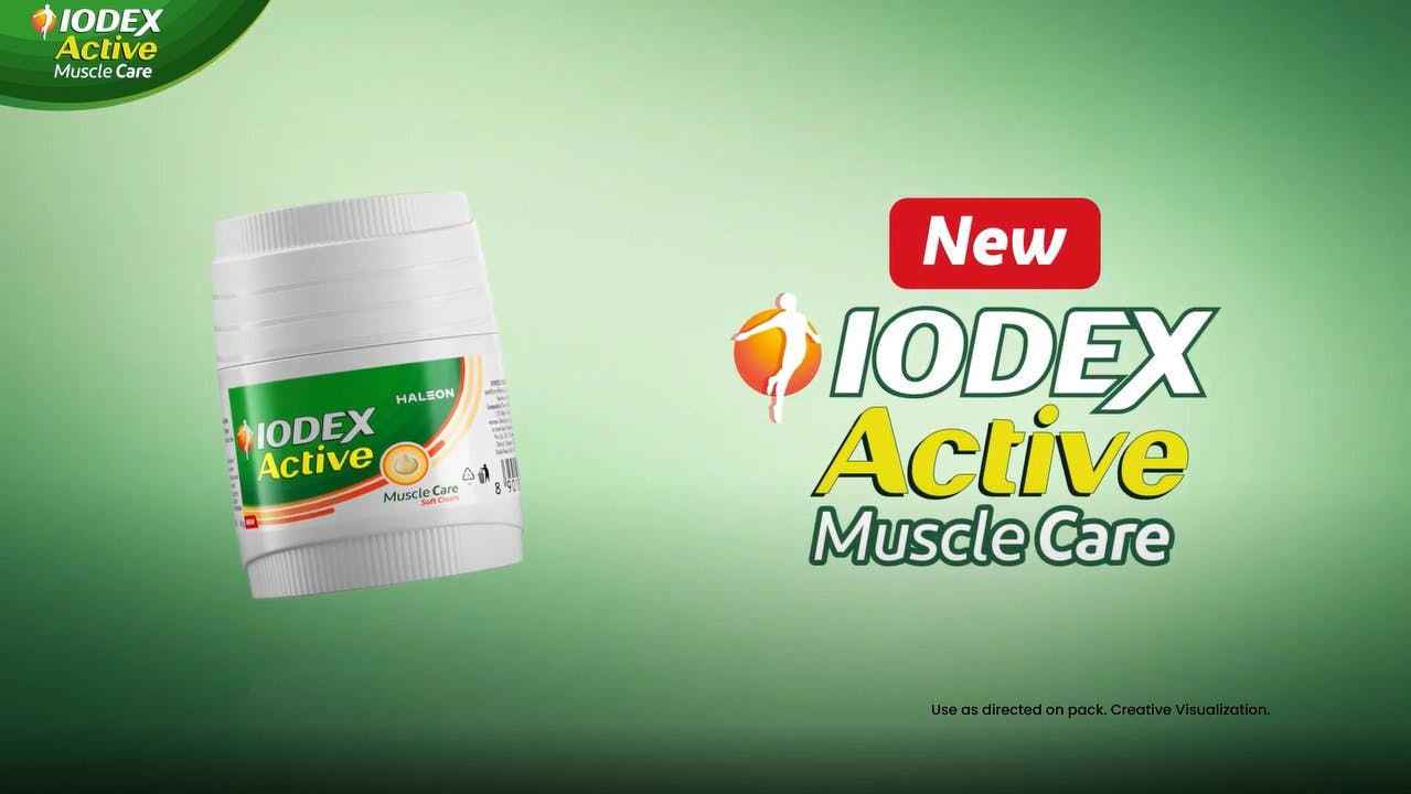 Iodex Active Muscle Care Cream English Video