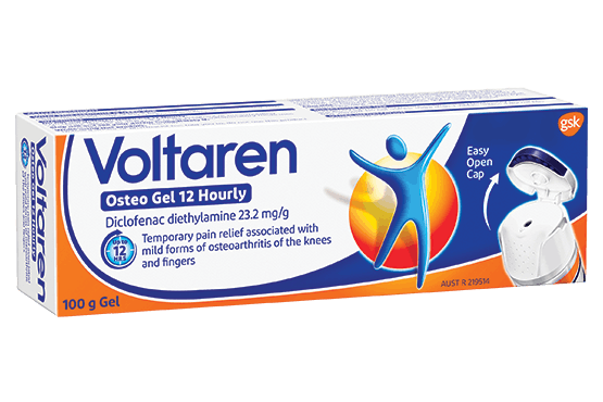 Voltaren Osteo Gel 12 Hourly 100g packshot