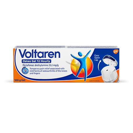 Voltaren Osteo Gel 12 Hourly for knee pain Voltaren Osteo Gel 12 Hourly for knee pain