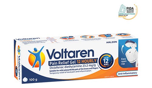 Voltaren Pain Relief Gel 12 Hourly