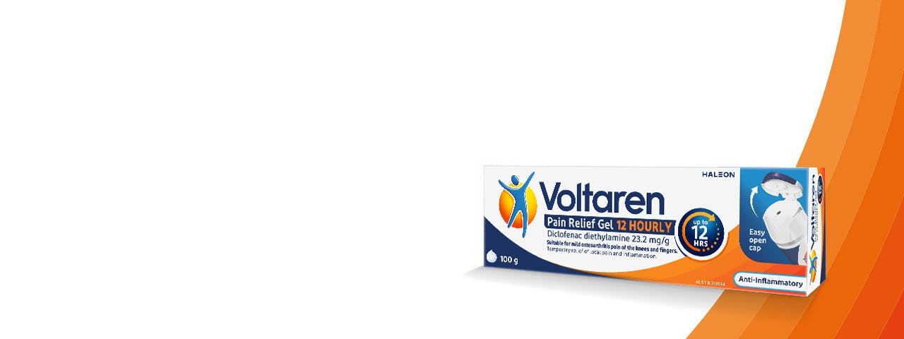 Packshot Voltaren Pain Relief Gel 12 Hourly