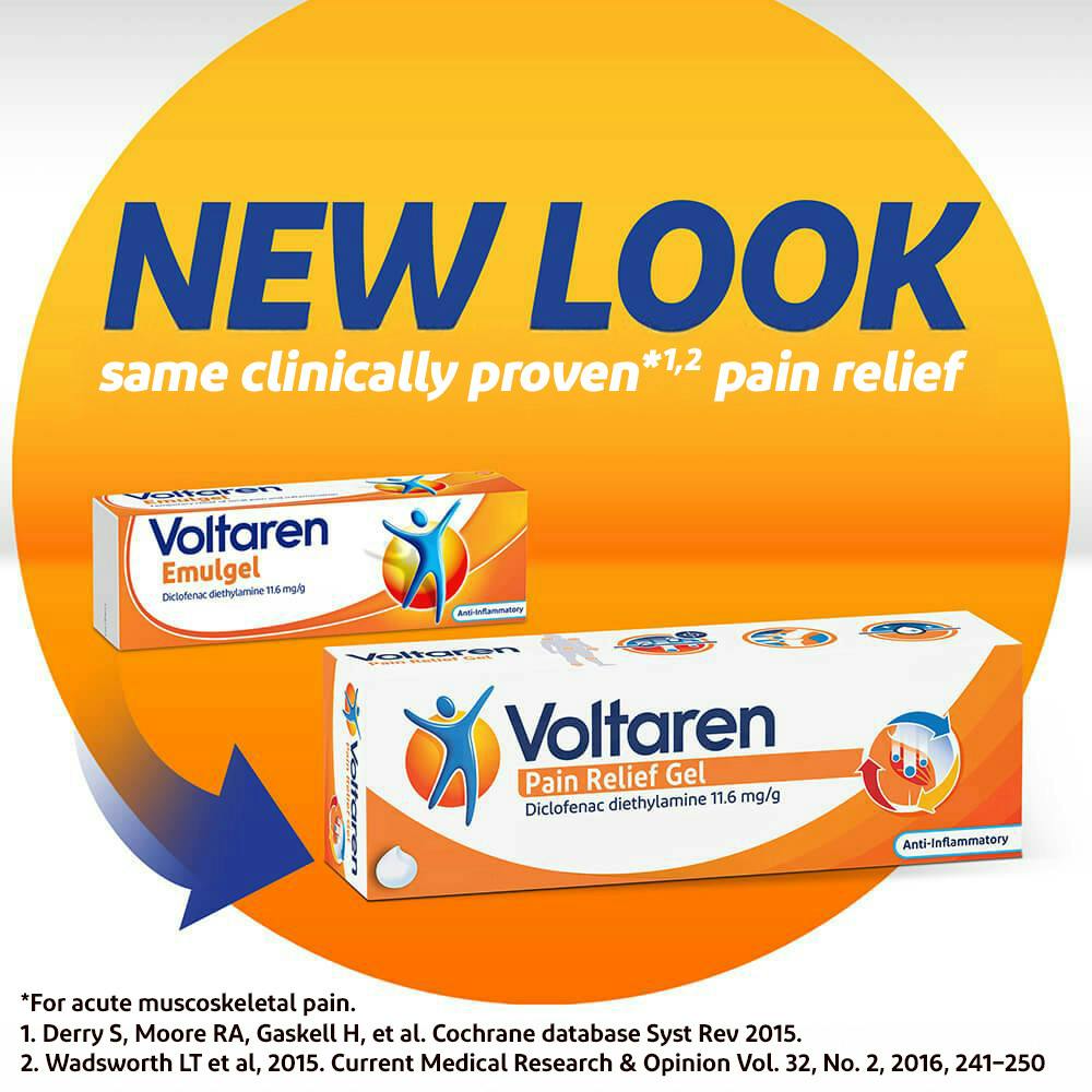 Packshot Voltaren Pain Relief Gel