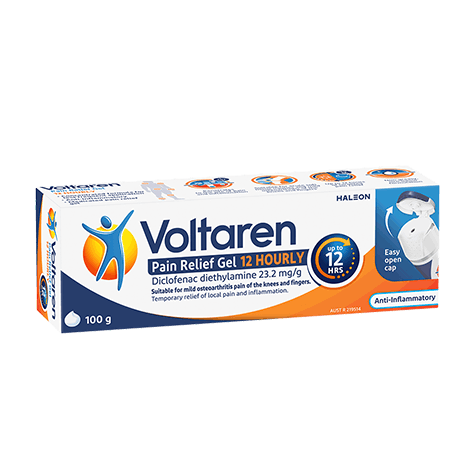 Voltaren Pain Relief Gel 12 Hourly for knee pain Voltaren Pain Relief Gel 12 Hourly for knee pain