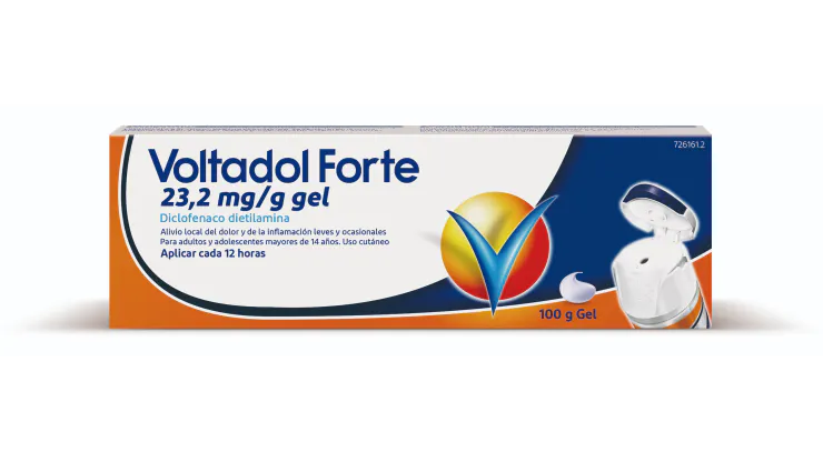 Voltaren 23,2mg con diclofenaco Gel para el alivio del dolor articular y de espalda - Voltadol