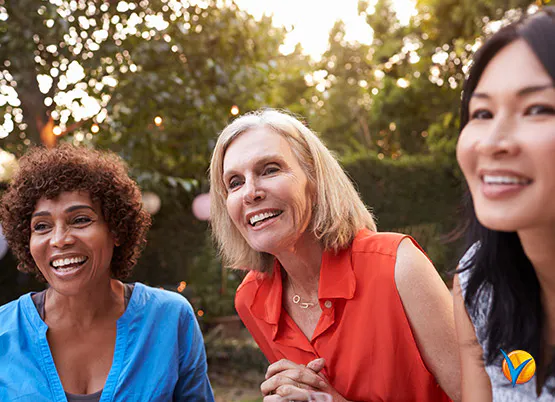 Tres mujeres sonriendo - Voltadol