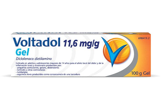 Voltadol 11,6mg Diclofenac Gel para el producto de la espalda y el dolor de dolor muscular - Voltadol 