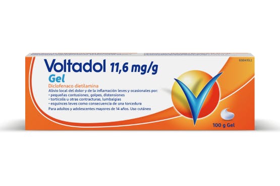 Voltadol 11,6mg Diclofenac Gel para el producto de la espalda y el dolor de dolor muscular - Voltadol 