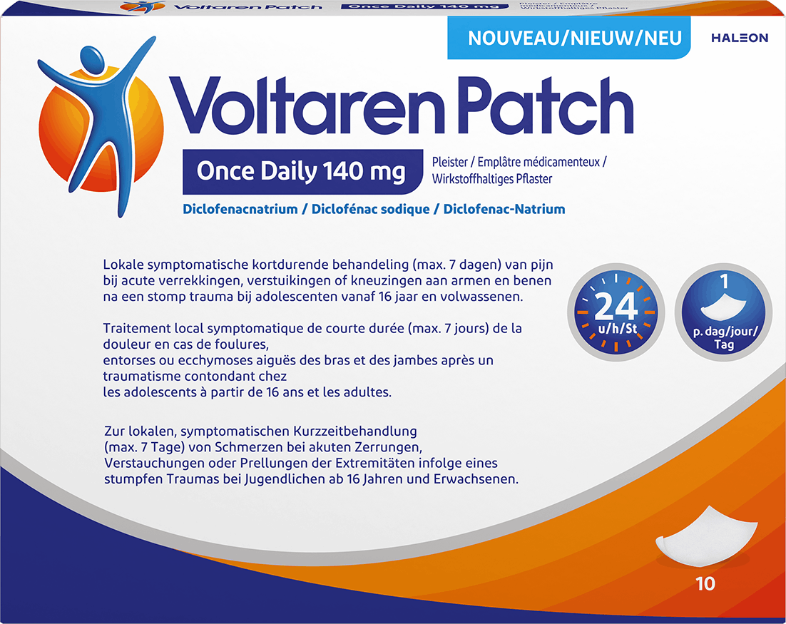 Les emplâtres médicamenteux Voltaren
