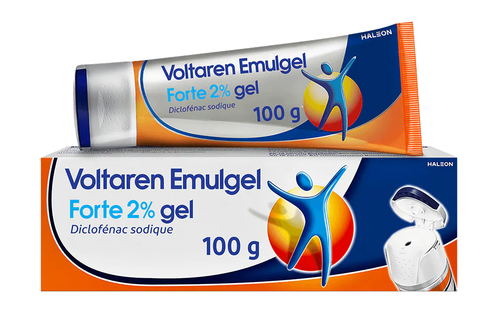 Produit Voltaren Emulgel Forte 2%