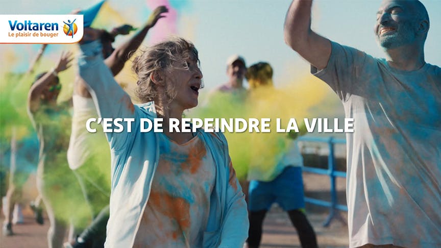 Voltaren | Le plaisir de bouger  - Repeindre la ville Vignette de la vidéo