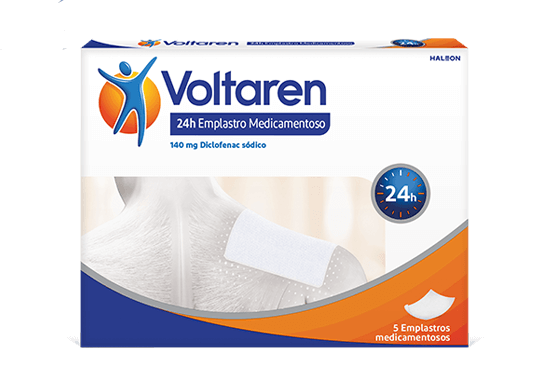 Embalagem de Voltaren Plast