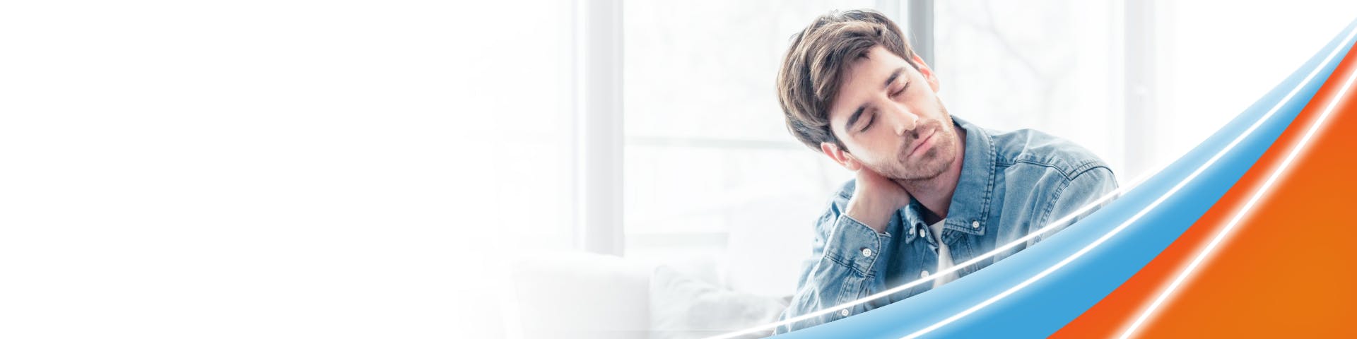 Man clutching his elbow - learn about joint pain relief